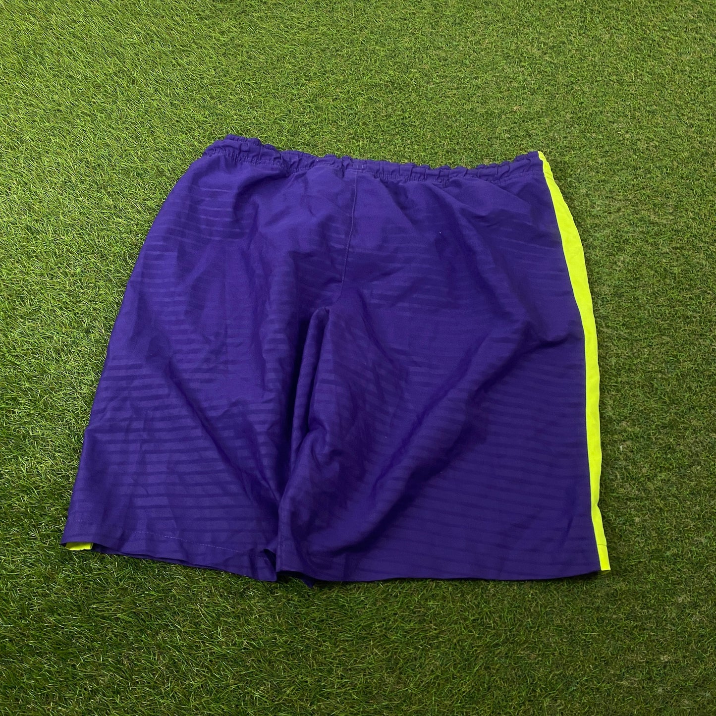00s Nike Football Shorts Purple Large