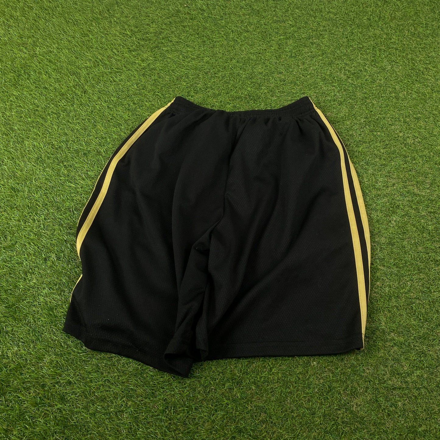00s Adidas Bayern Munich Football Shorts Black Large
