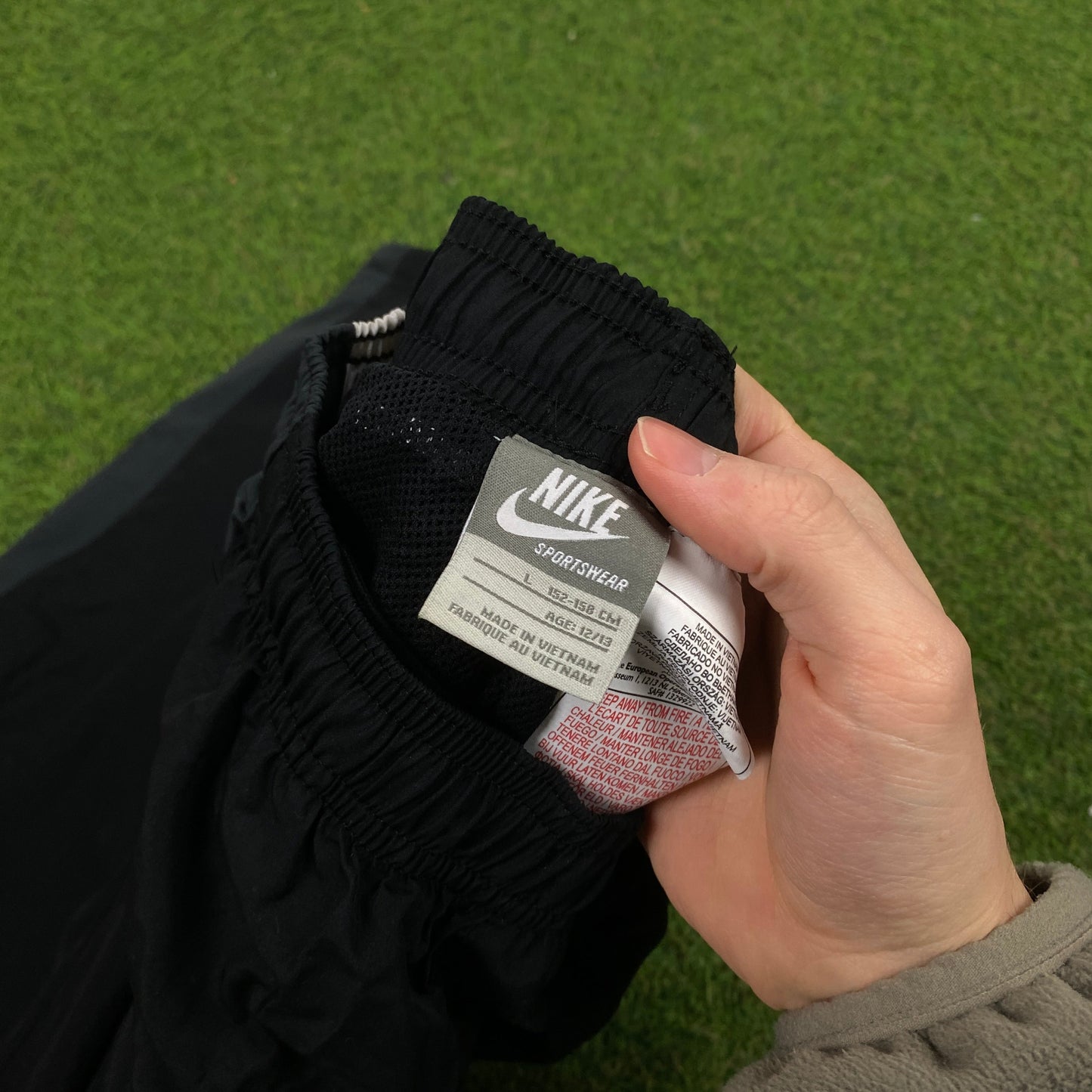 00s Nike Piping Joggers Black XS