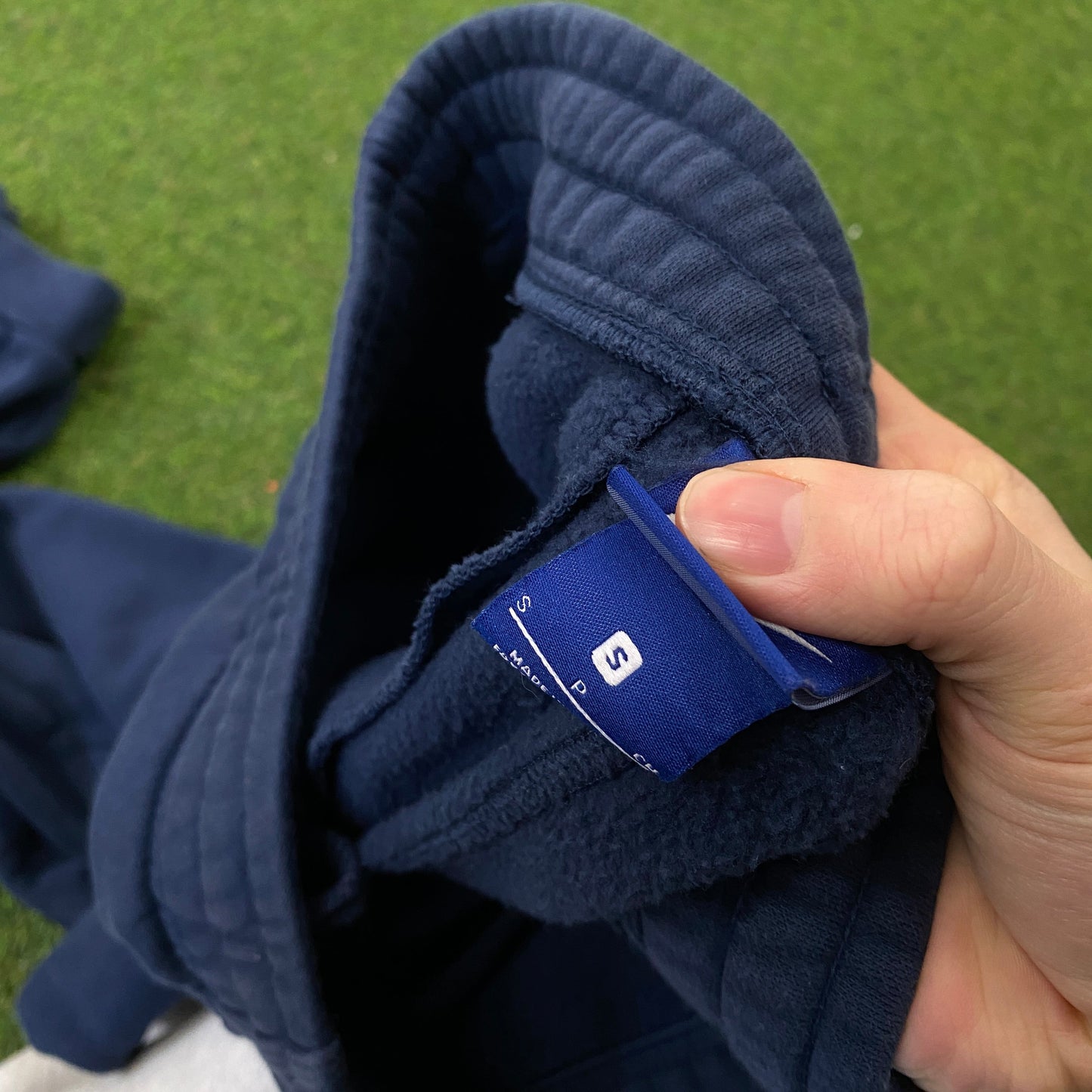 00s Nike Cotton Joggers Blue Small