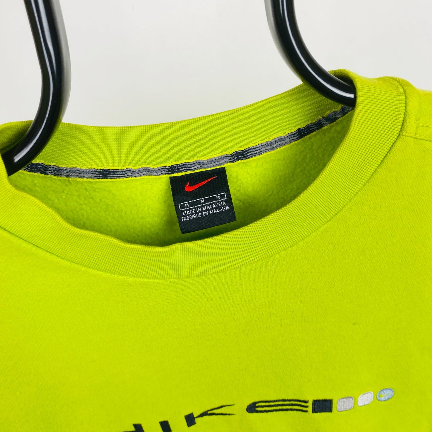 90s Nike Sweatshirt Green Medium