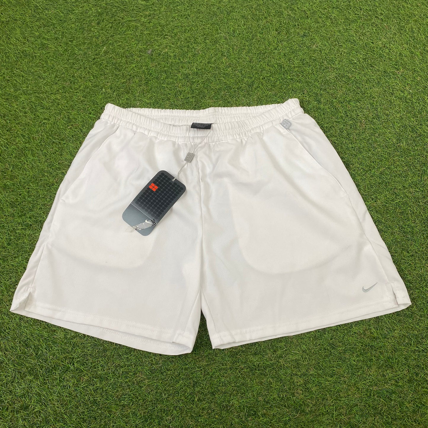 00s Nike Court Tennis Shorts White Small