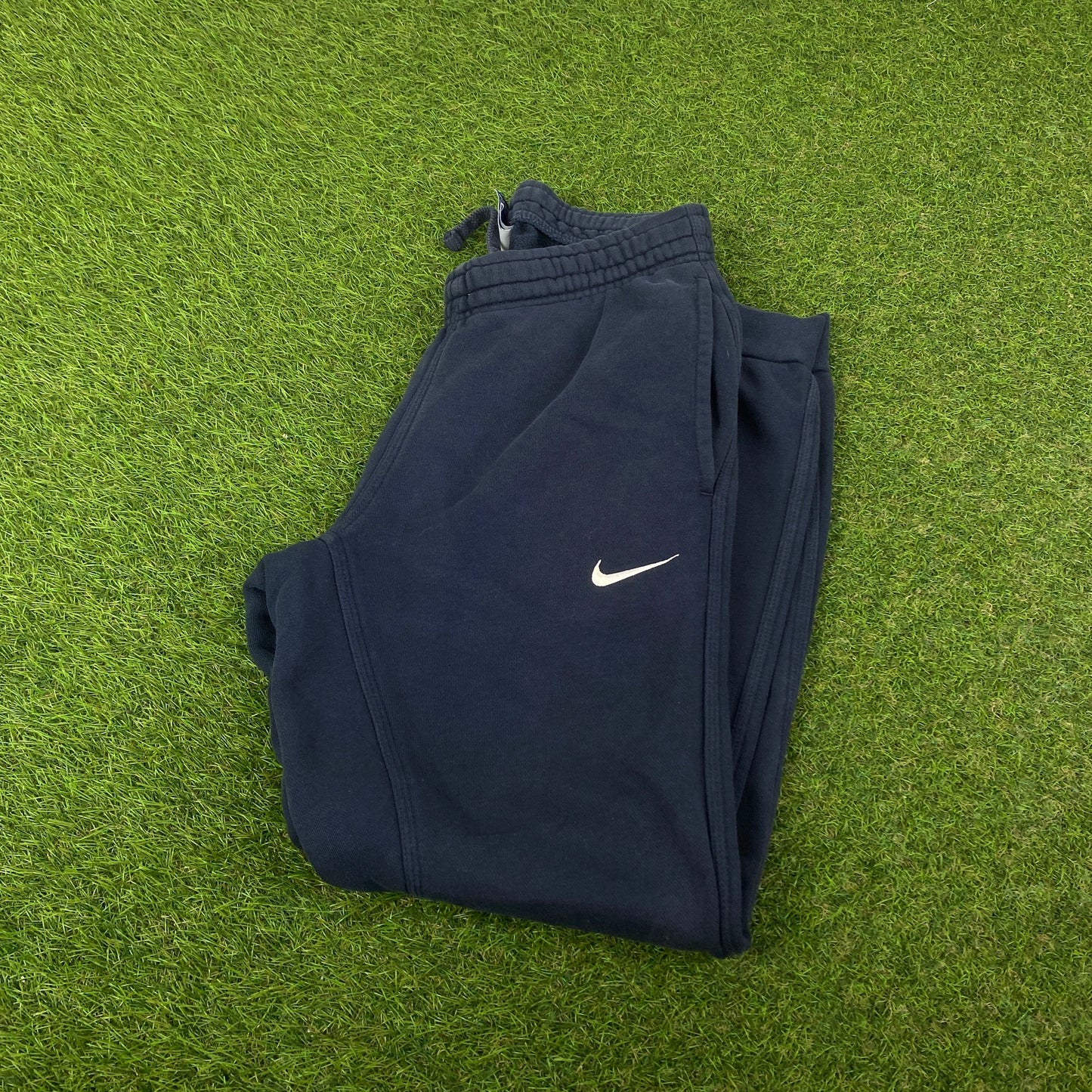 00s Nike Cotton Joggers Blue Small