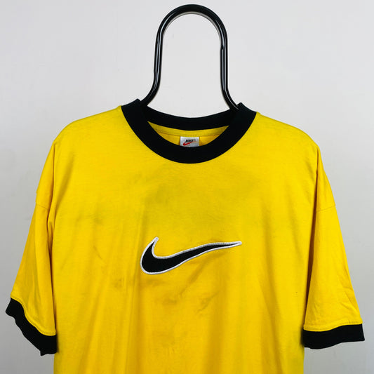 90s Nike T-Shirt Yellow XXL