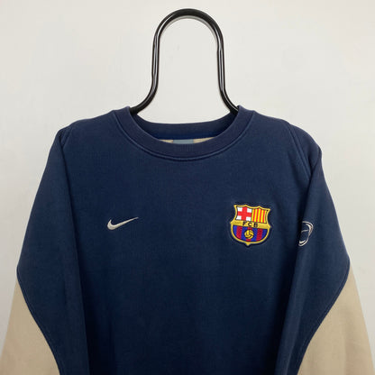 00s Nike Barcelona Sweatshirt Brown Large