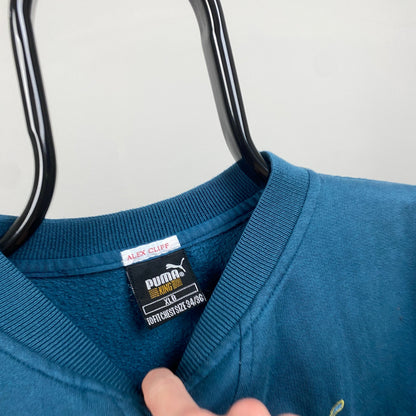 Retro Puma King Sweatshirt Blue Small