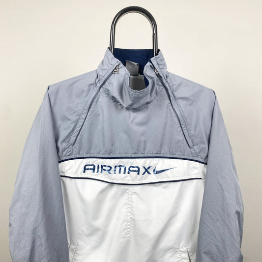 00s Nike Air Max Windbreaker Jacket Grey Small