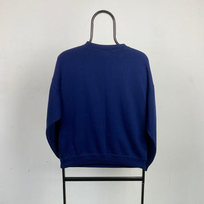 Retro Mouse Sweatshirt Blue Small