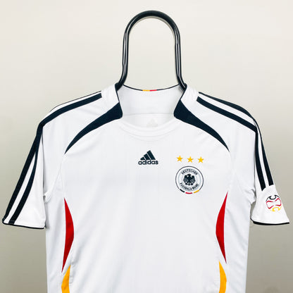 Retro 00s Adidas Germany Football Shirt T-Shirt White Medium