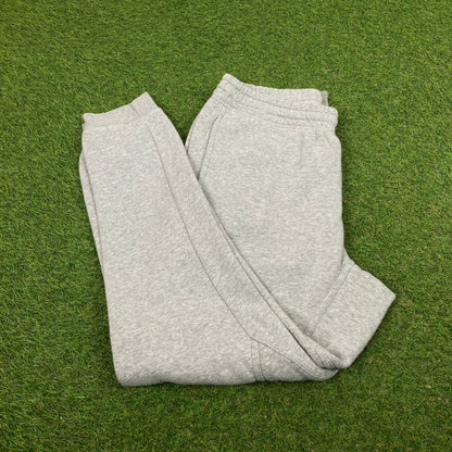 00s Nike Cotton Joggers Grey Small