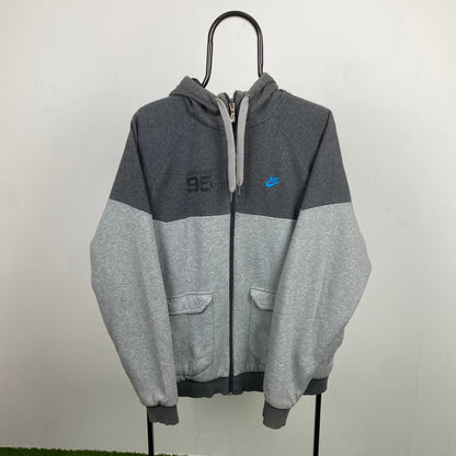 00s Nike Air Max 95 Reversible Hoodie Jacket Grey Large