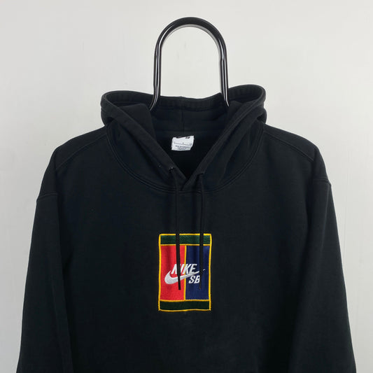 00s Nike Court Sb Hoodie Black Small