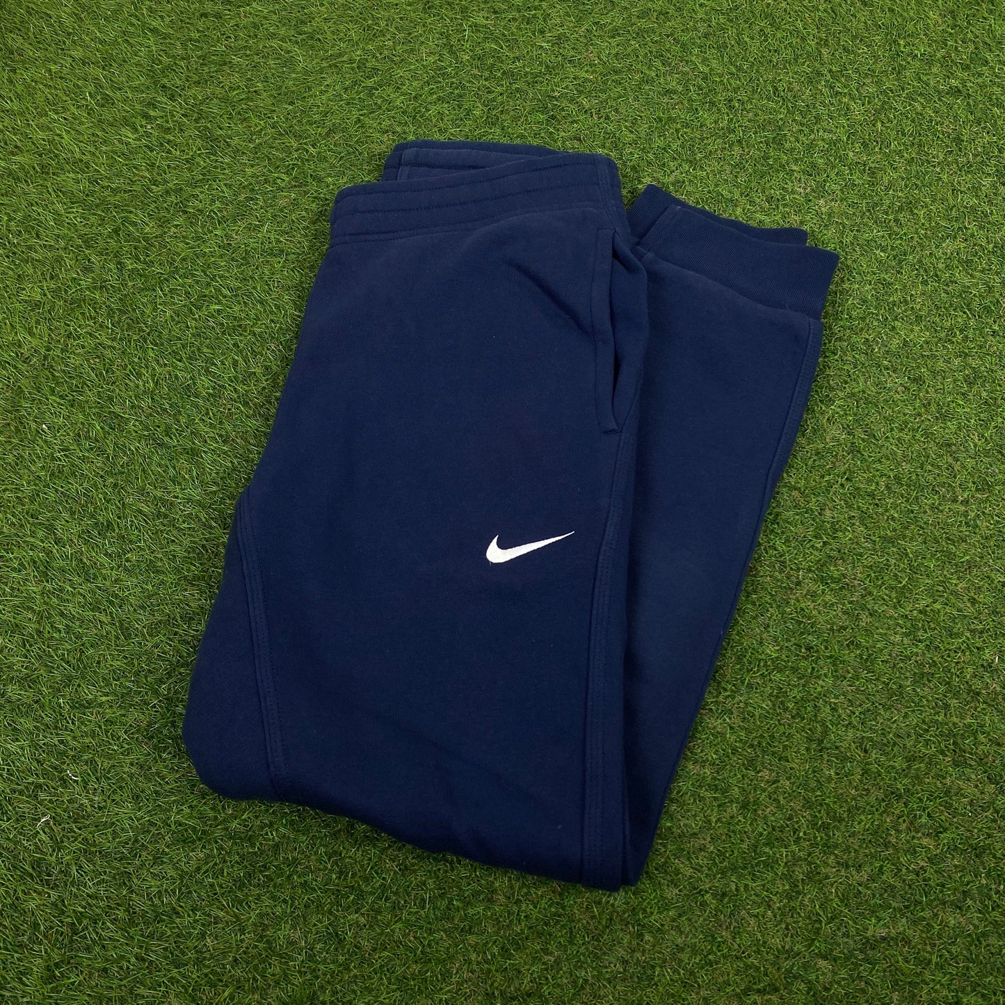 00s Nike Cotton Joggers Blue Small