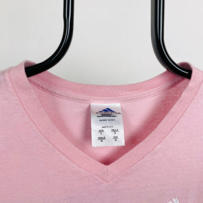 90s Adidas T-Shirt Pink Womens Large
