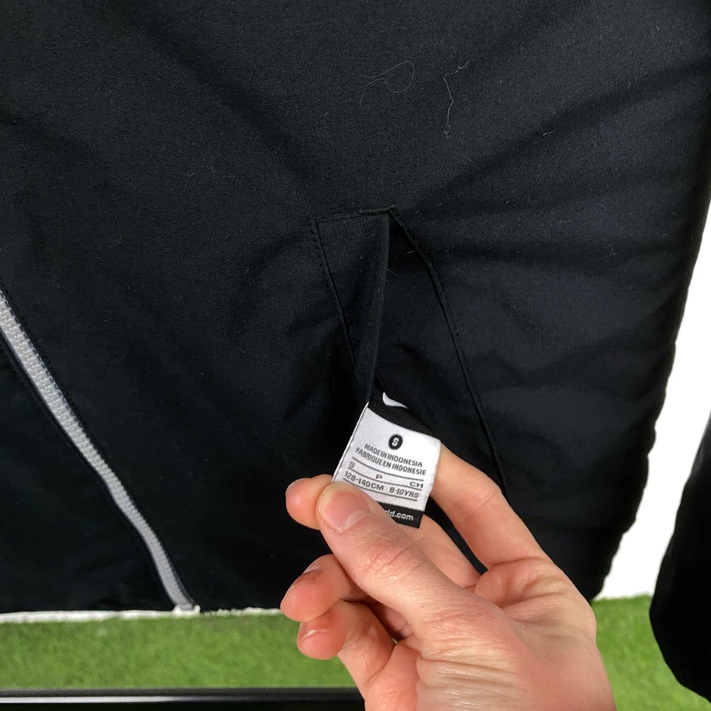 00s Nike Reversible Piping Jacket Black XS
