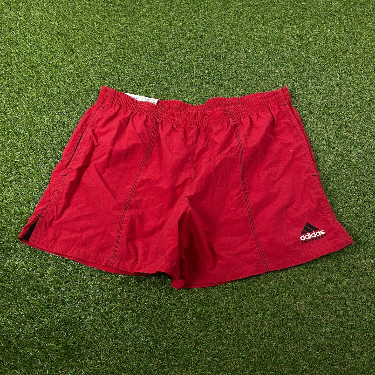 90s Adidas Equipment Shorts Red Medium