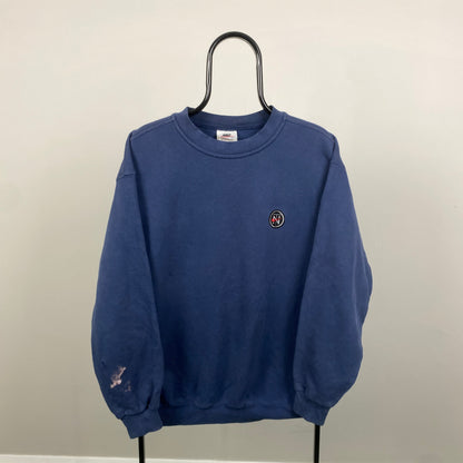 90s Nike Nike Town Sweatshirt Blue Medium