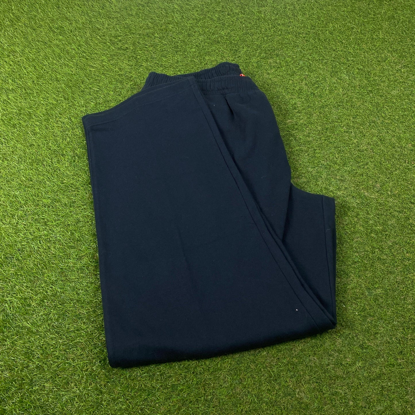 00s Nike Wide Leg Cotton Joggers Blue XXL