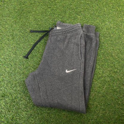 00s Nike Cotton Joggers Grey Small