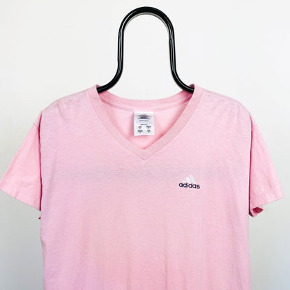 90s Adidas T-Shirt Pink Womens Large