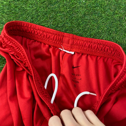 00s Nike Football Shorts Red Medium