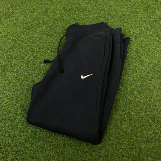 00s Nike Cotton Joggers Black Small
