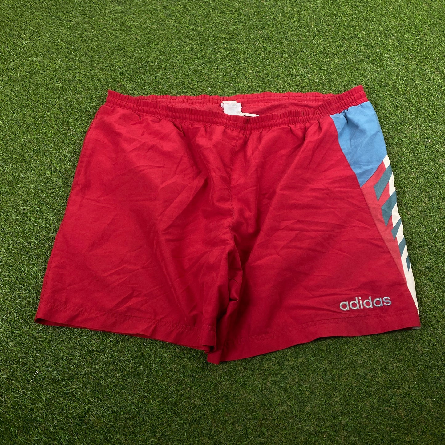 90s Adidas Shorts Red XL
