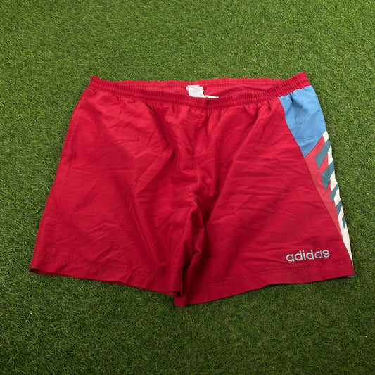 90s Adidas Shorts Red XL