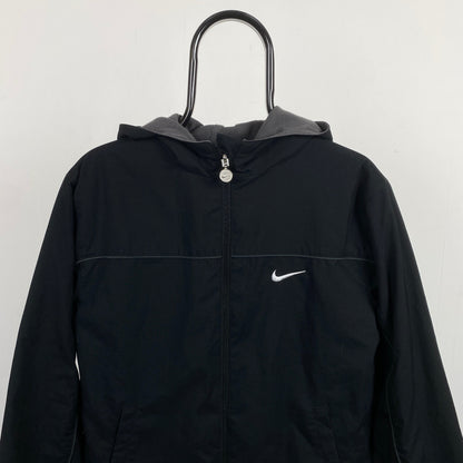 00s Nike Reversible Piping Jacket Black Small