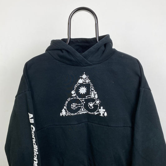 00s Nike ACG Hoodie Black Womens XS