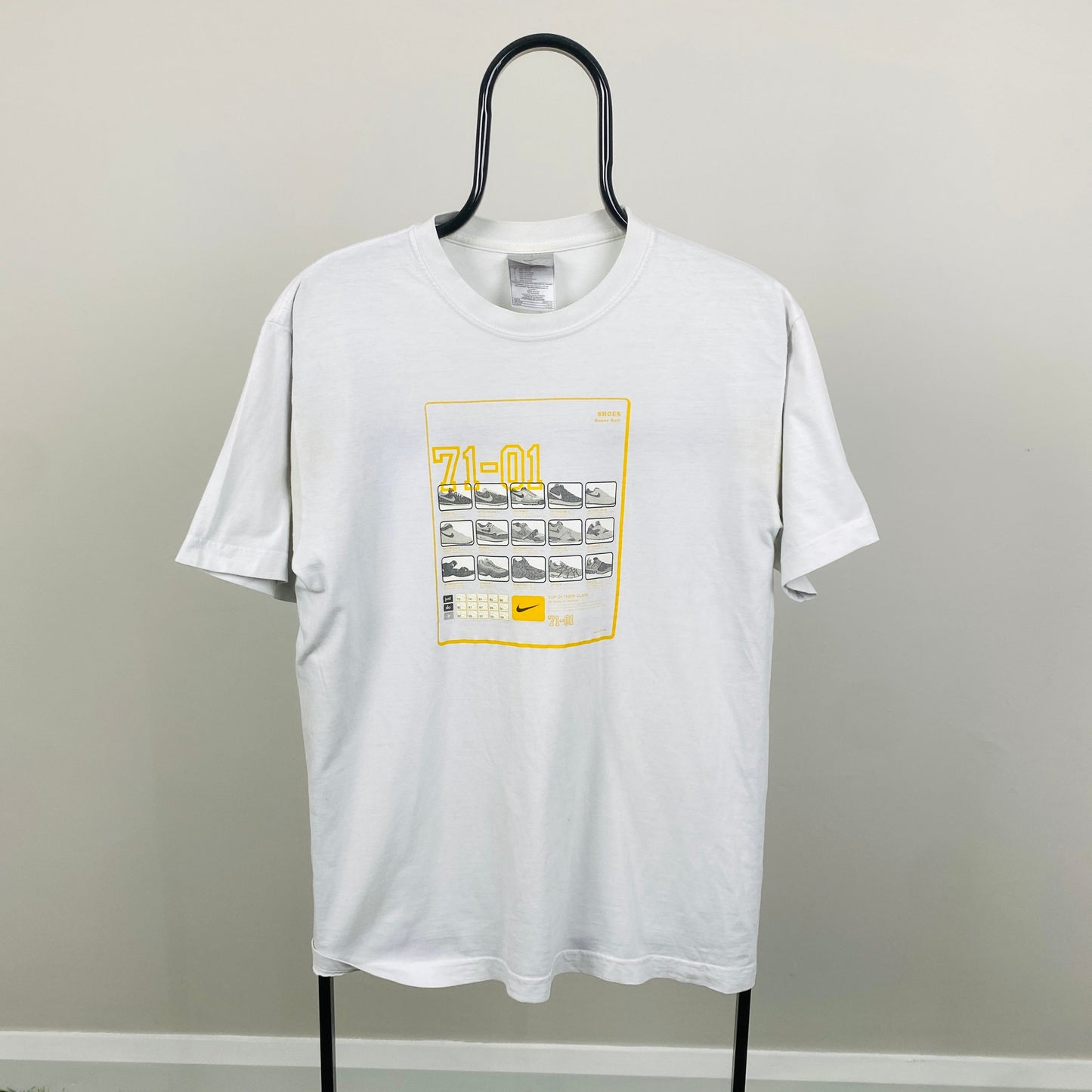 00s Nike Shoes Honor Roll T-Shirt White Small