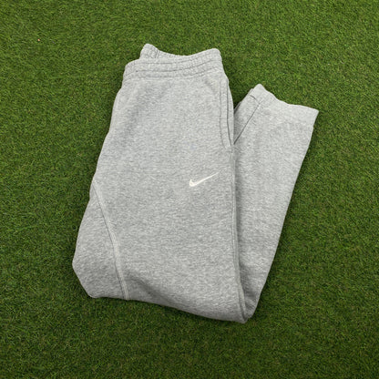 00s Nike Cotton Joggers Grey Small