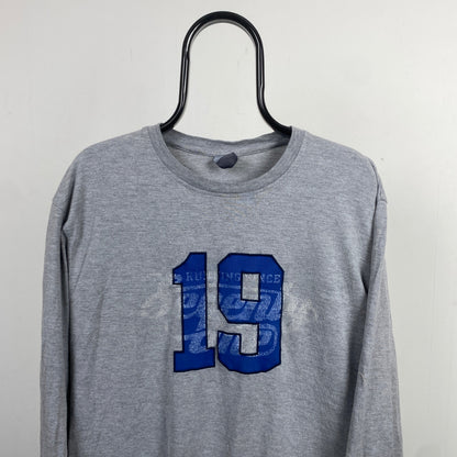 00s Nike Long Sleeve T-Shirt Grey XL