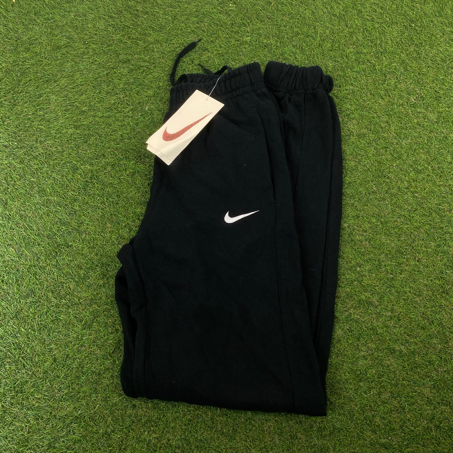 90s Nike Cotton Joggers Black Small