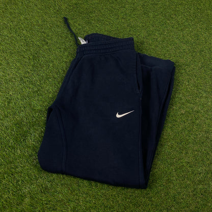00s Nike Cotton Joggers Blue Medium