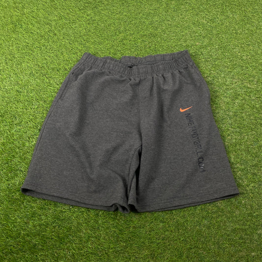 00s Nike Cotton Shorts Grey Medium