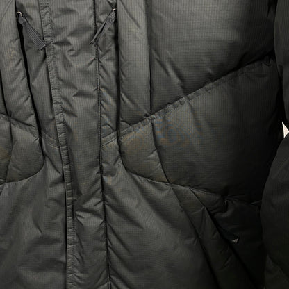 90s Nike Down Puffer Jacket Grey Medium