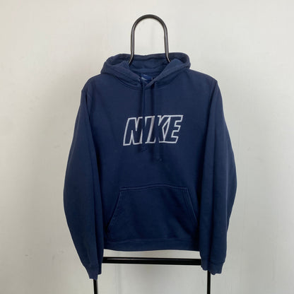 00s Nike Hoodie Blue Small
