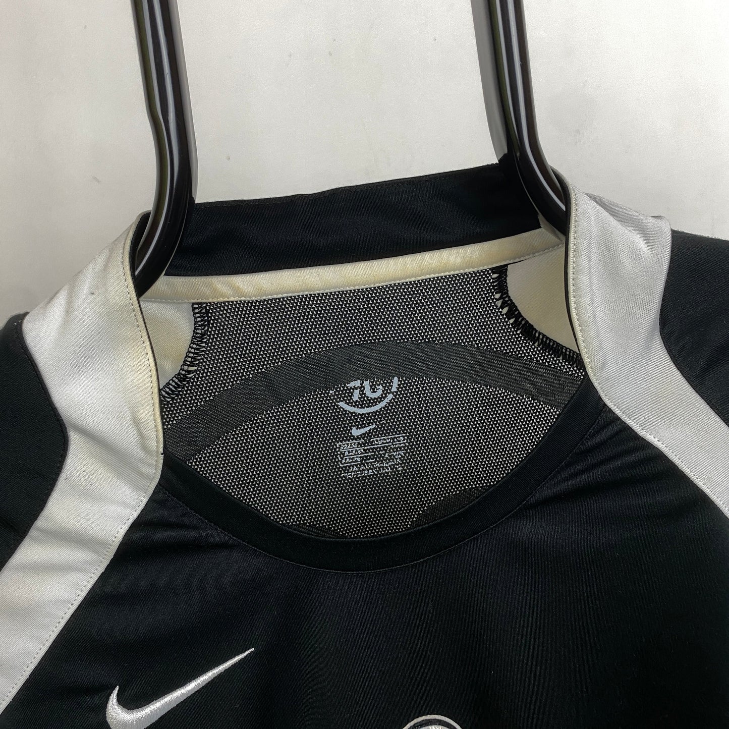 00s Nike Juventus Football Shirt T-Shirt Black XL