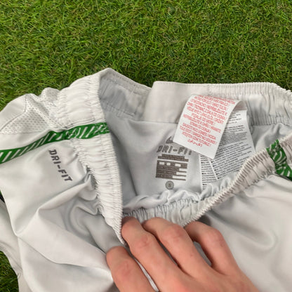 00s Nike Celtic Football Shorts White Small