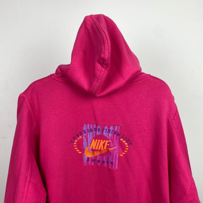 90s Nike Heavyweight Hoodie Pink XL