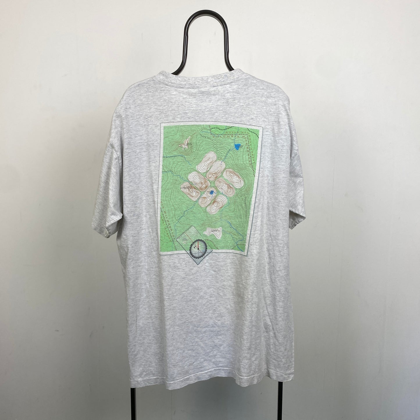 Retro Columbia Sportswear T-Shirt Grey XL