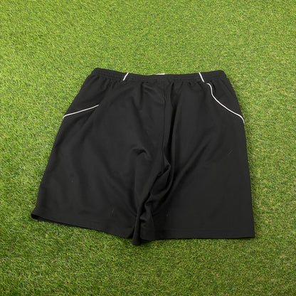 00s Adidas Football Shorts Black Large