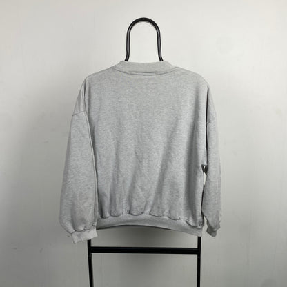 Retro 90s Sweater Shop Sweatshirt Grey XS/Small