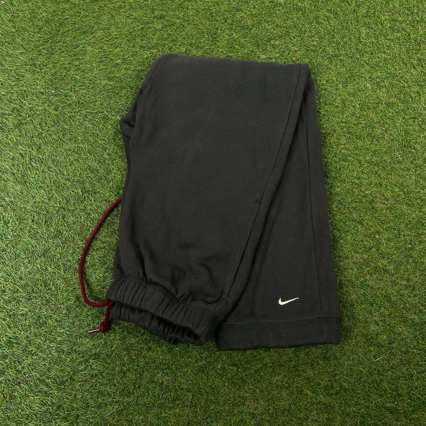 00s Nike Cotton Joggers Grey XS
