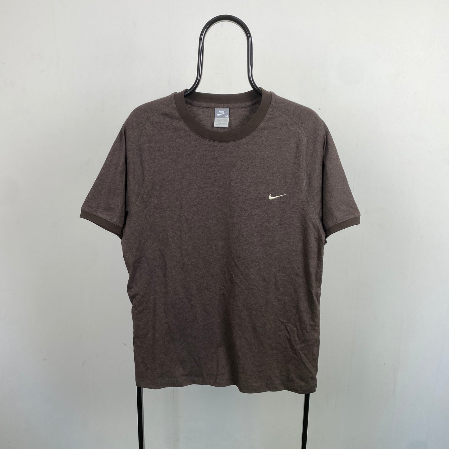00s Nike T-Shirt Brown Small
