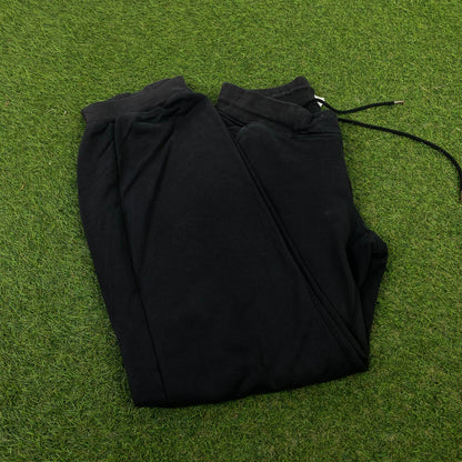 00s Nike Cotton Joggers Black Small