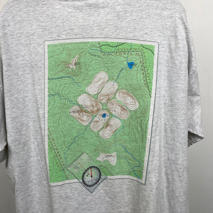 Retro Columbia Sportswear T-Shirt Grey XL