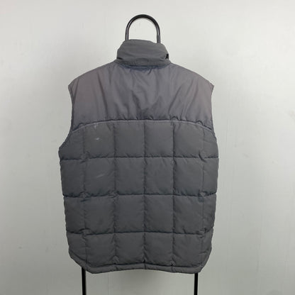 00s Nike Puffer Gilet Jacket Grey Large