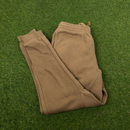 00s Nike Cotton Joggers Brown Small